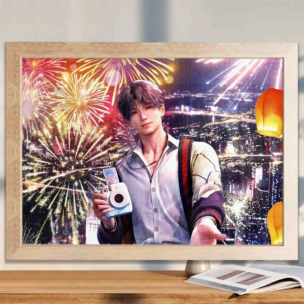 017 LADs 1000-Piece Wooden Puzzle Photo Frame
