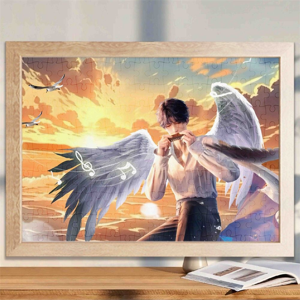 017 LADs 1000-Piece Wooden Puzzle Photo Frame