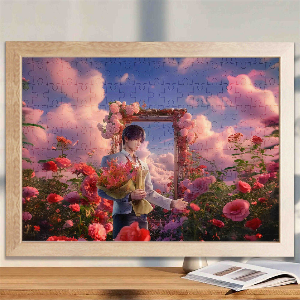 017 LADs 1000-Piece Wooden Puzzle Photo Frame