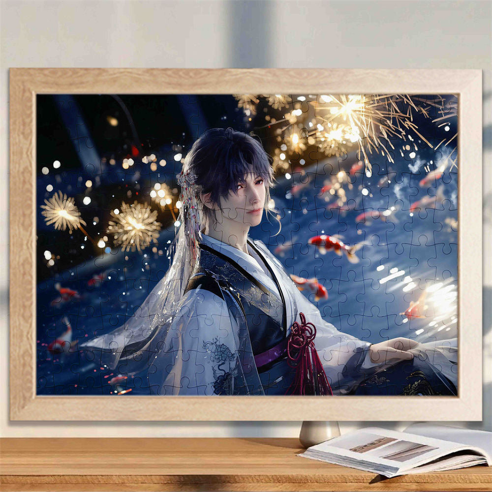 017 LADs 1000-Piece Wooden Puzzle Photo Frame