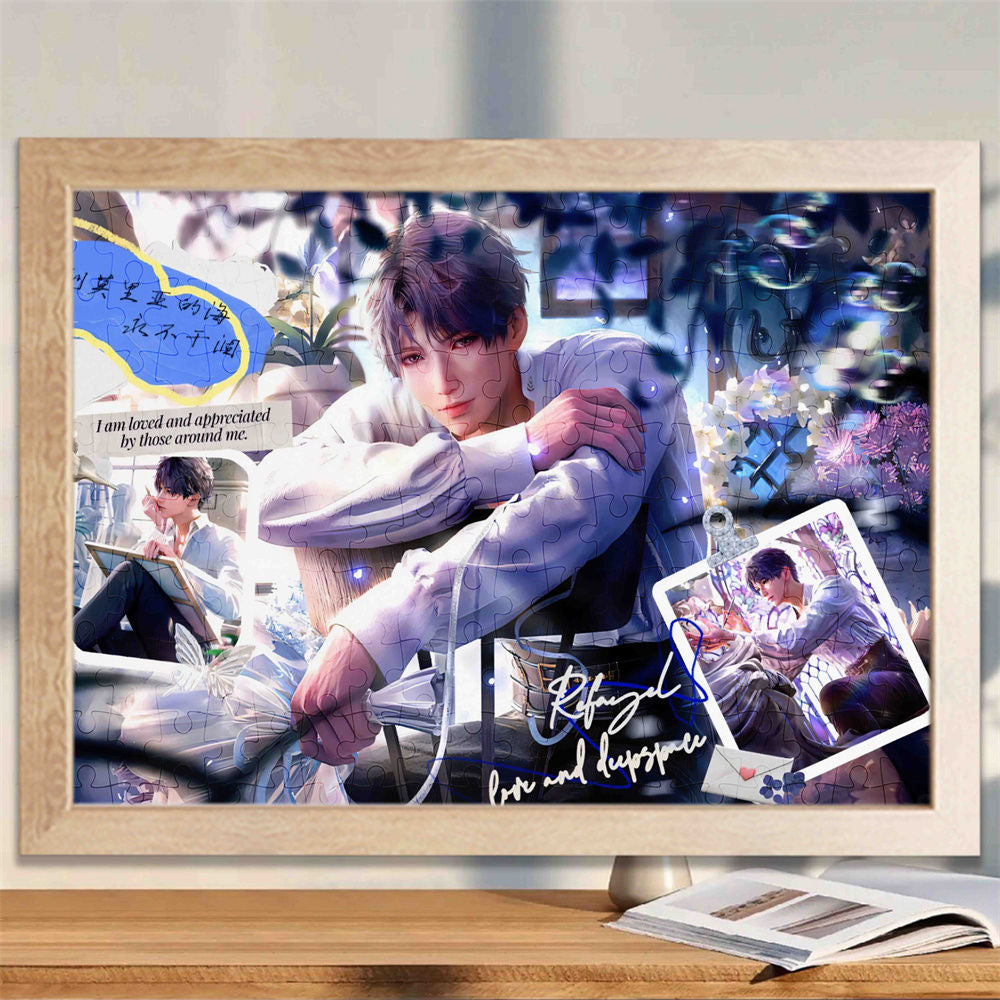 017 LADs 1000-Piece Wooden Puzzle Photo Frame