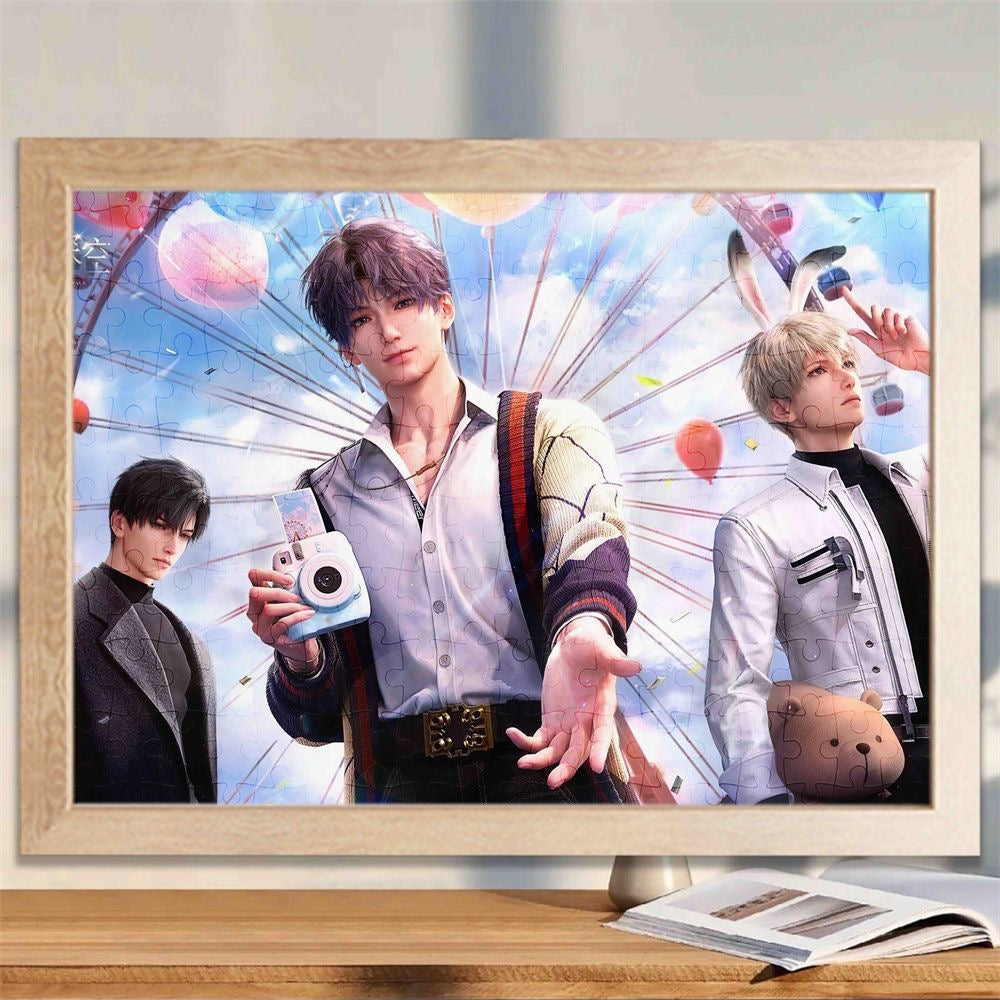 017 LADs 1000-Piece Wooden Puzzle Photo Frame