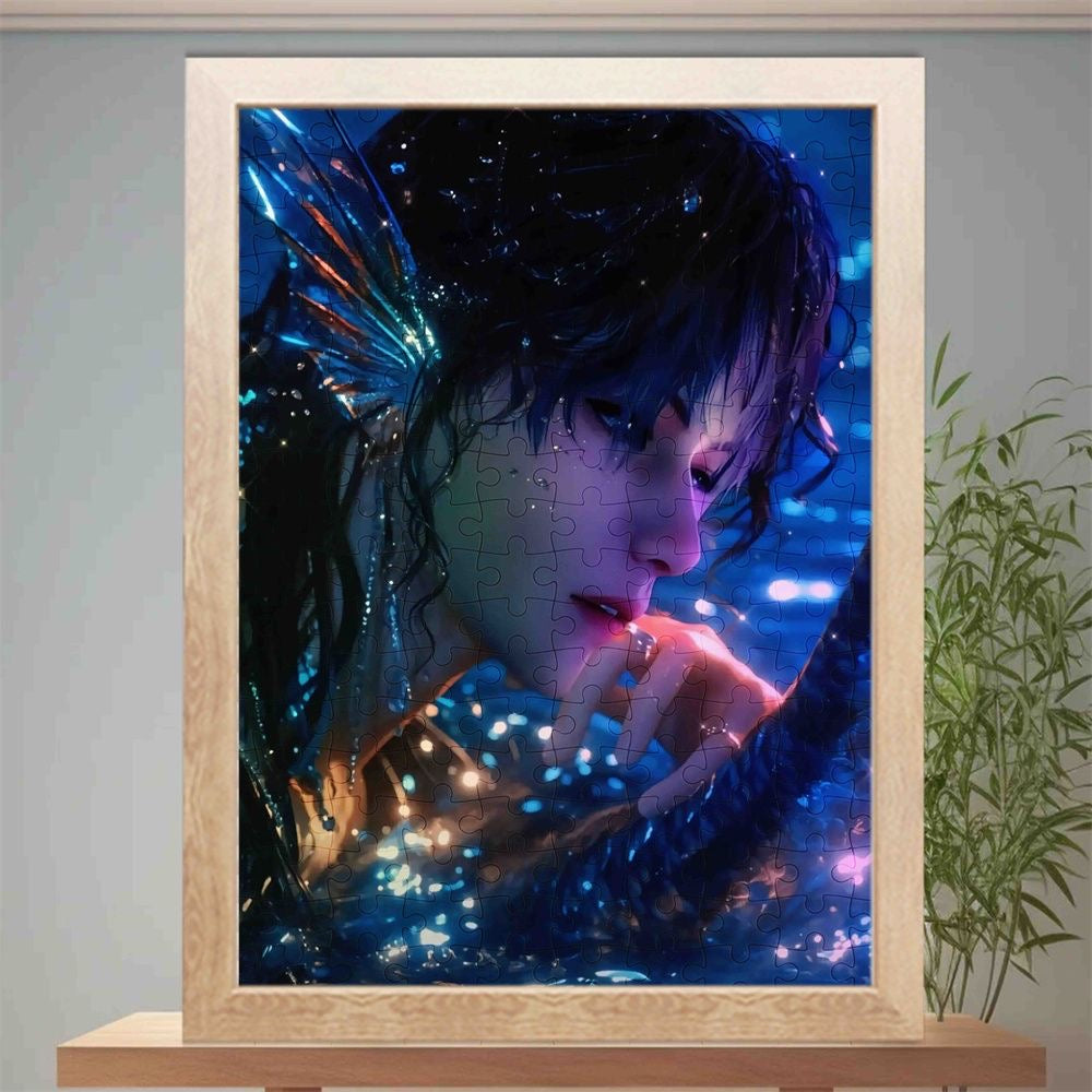 017 LADs 1000-Piece Wooden Puzzle Photo Frame