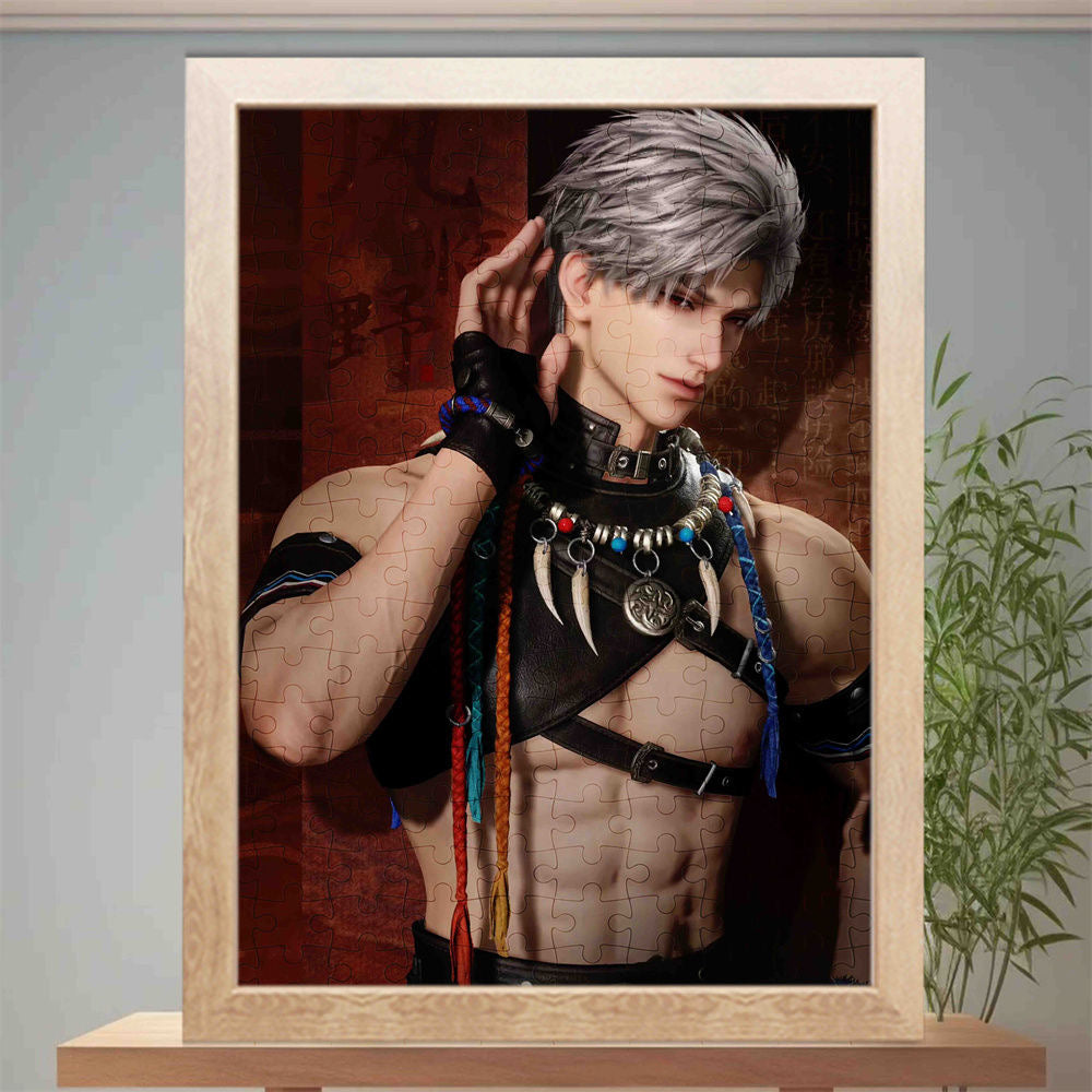 017 LADs 1000-Piece Wooden Puzzle Photo Frame