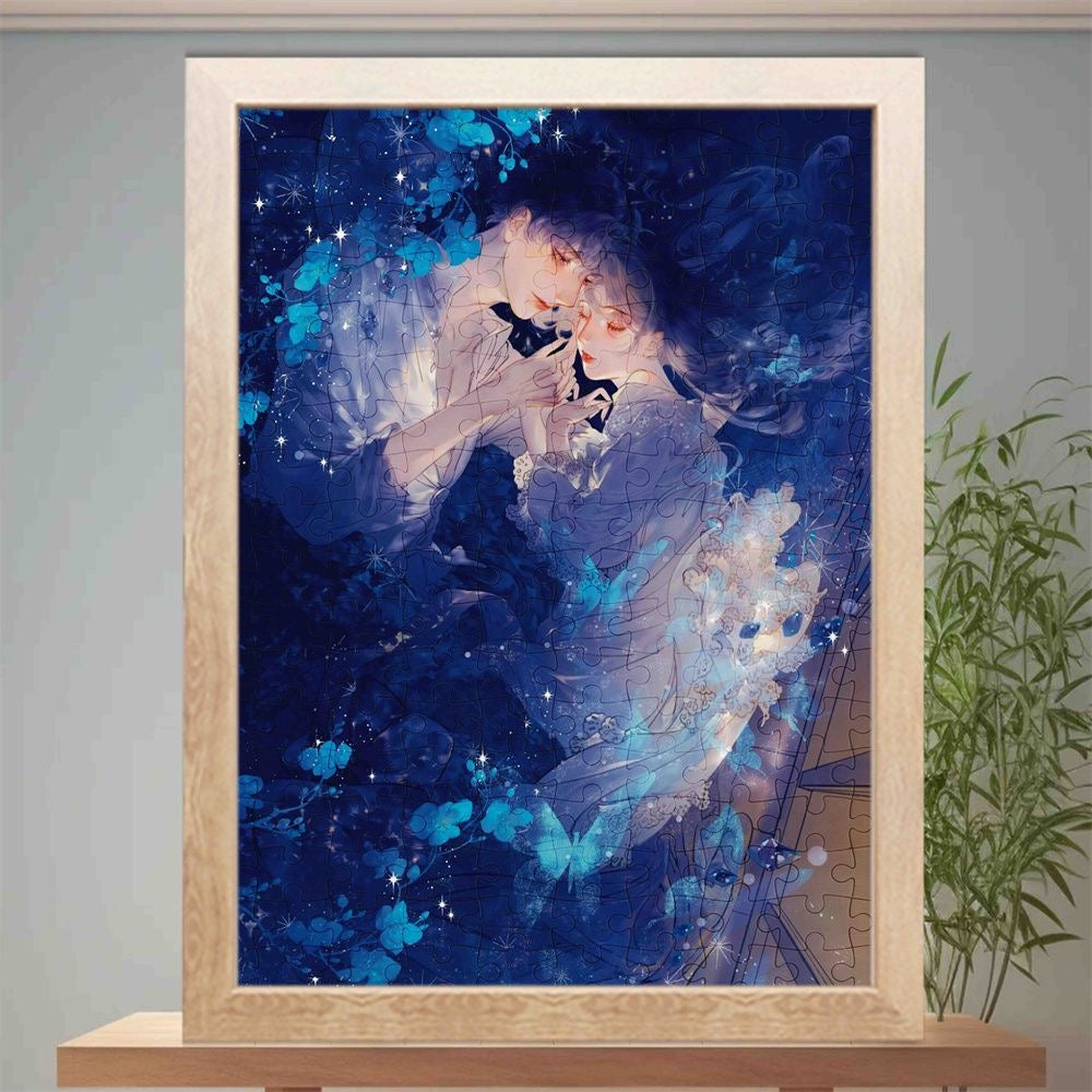 017 LADs 1000-Piece Wooden Puzzle Photo Frame