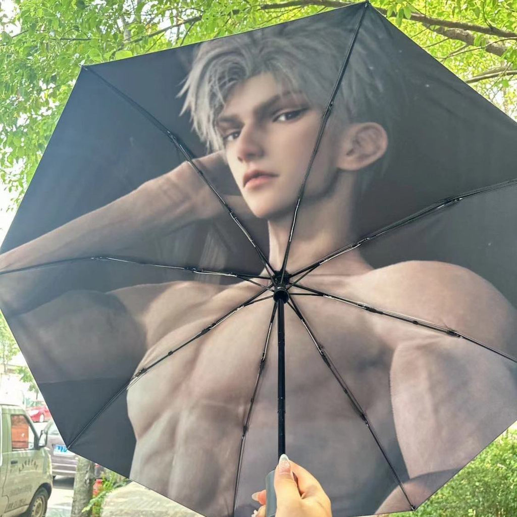 114 Umbrella Auto-Open Triple-Fold Design