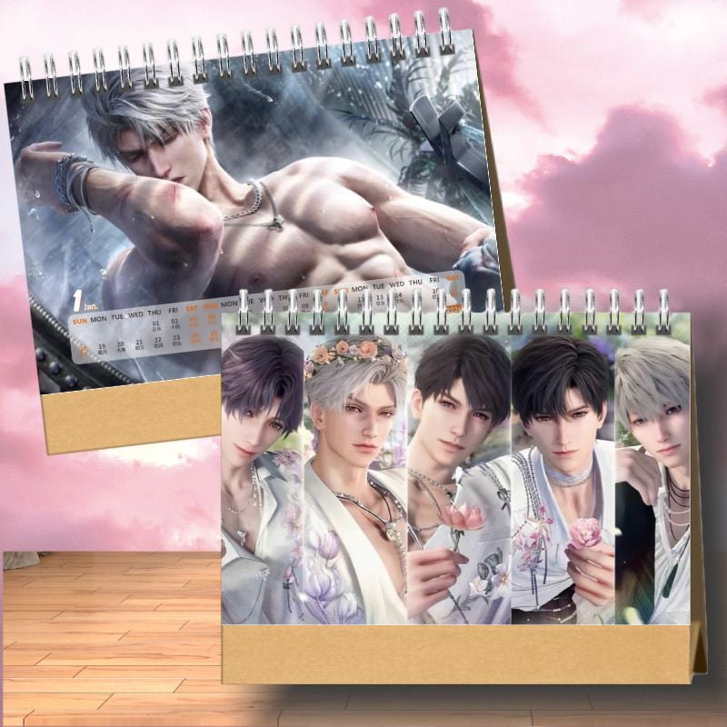 143 Character Photobook Desk 2026 Calendar