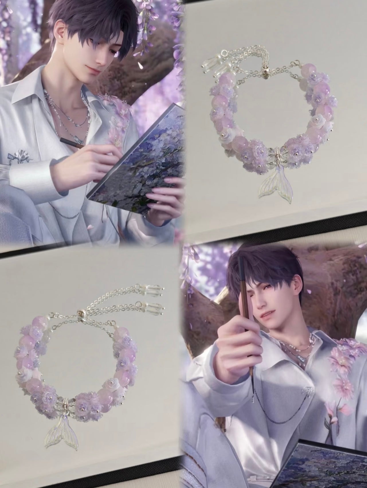 141 Rafayel Original Handcrafted Flower Bracelet