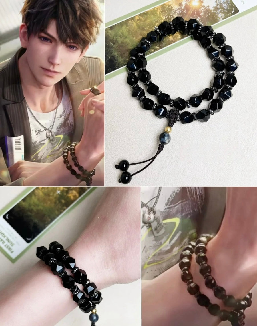 152 Caleb Layered Bead Bracelet Set