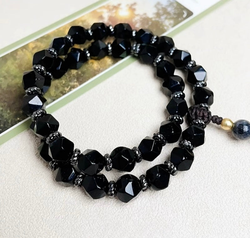 152 Caleb Layered Bead Bracelet Set