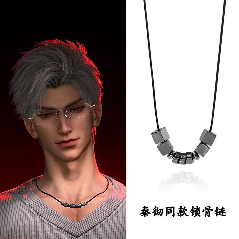 159 Sylus Collarbone Necklace Anime Pendant