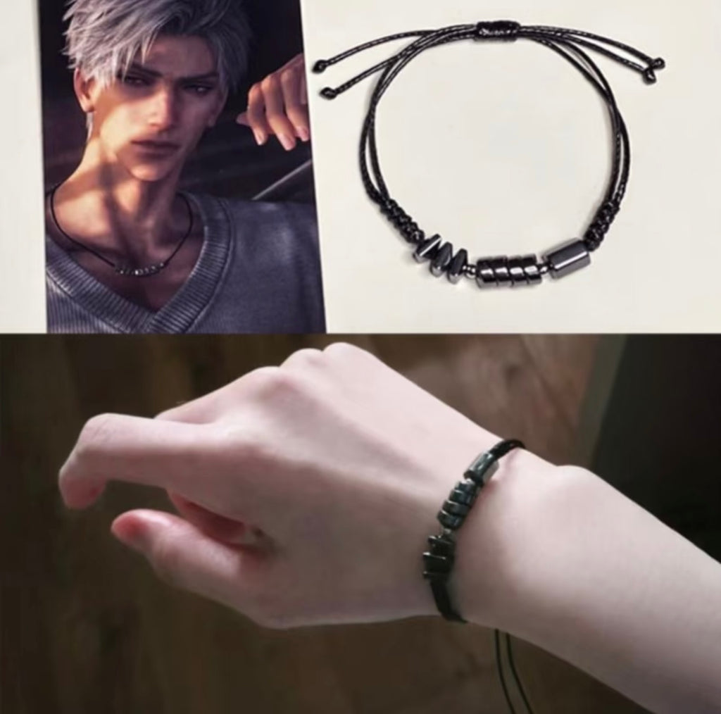 157 Sylus Black Gold-Plated Raven Bracelet