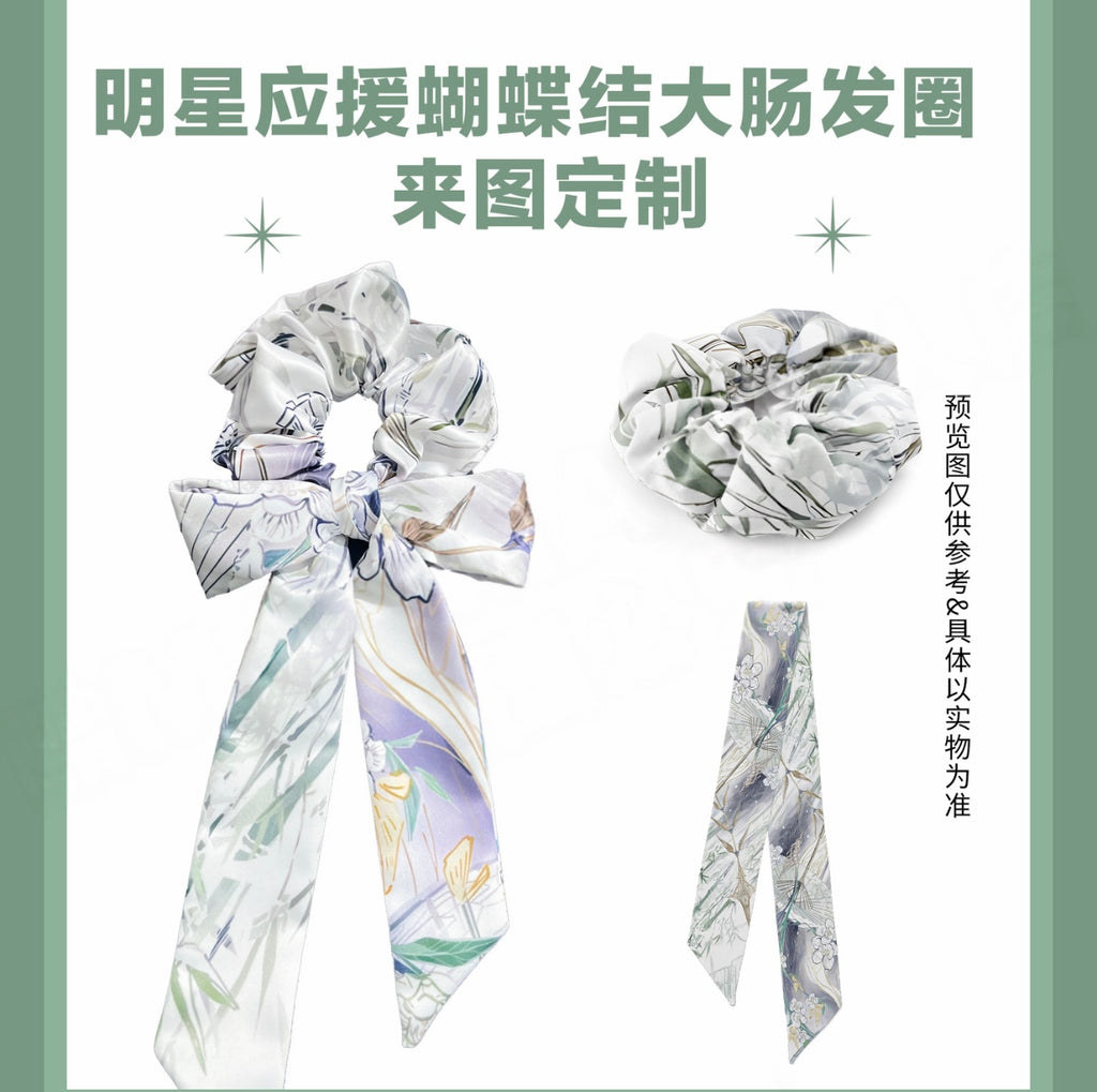 161 LAD Silk Ribbon Set Multi-Wear Hair & Wrist