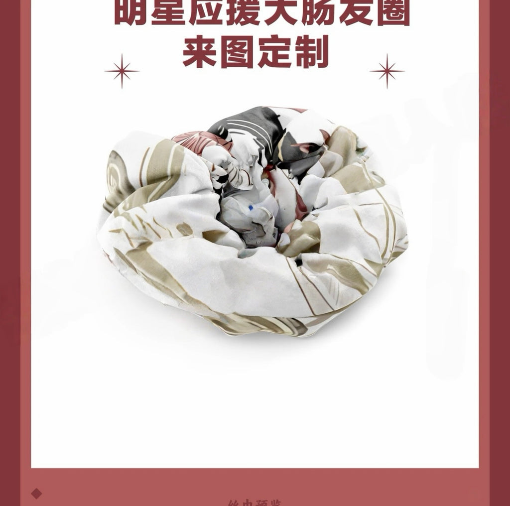 161 LAD Silk Ribbon Set Multi-Wear Hair & Wrist