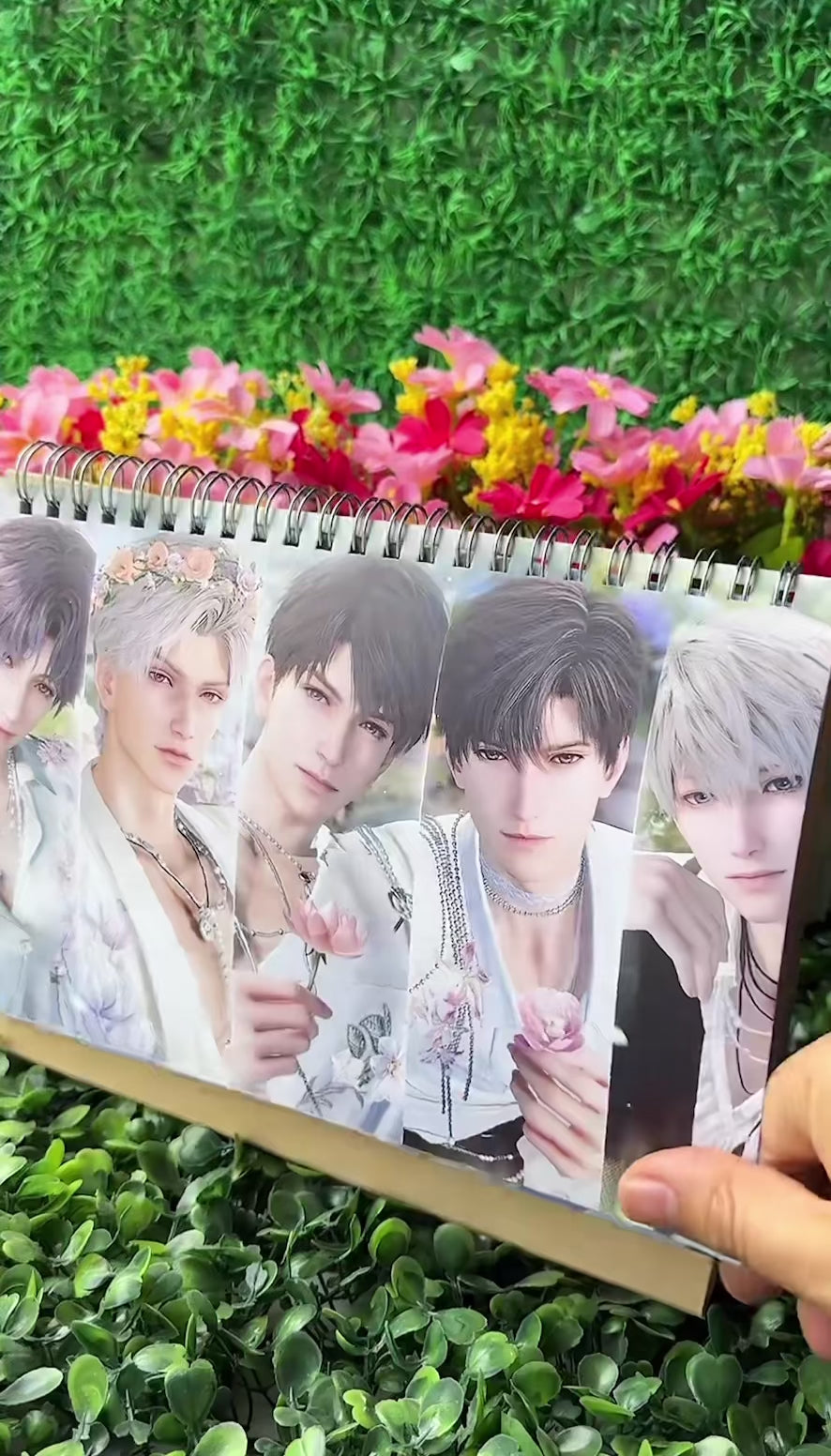 143 Character Photobook Desk 2026 Calendar